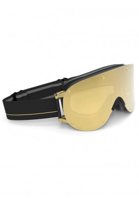 Lyžařské brýle YNIQ FOUR- BLACK ALL GOLD 423 MIRROR LENS