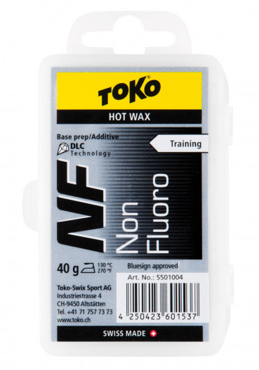 detail Vosk Toko NF Hot Wax Black 40g