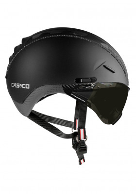 Cyklistická helma CASCO ROADSTER BLACK INCL.VISOR