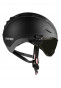 náhled Cyklistická helma CASCO ROADSTER BLACK INCL.VISOR