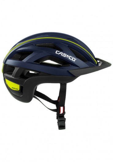 detail Cyklo helma Casco Cuda 2 Blue-neon yellow