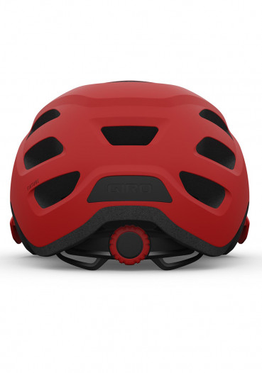 detail Cyklistická helma Giro Fixture Mat Trim Red