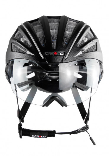detail Cyklistická helma Casco SPEEDairo 2 RS black/incl.Vautron visor/