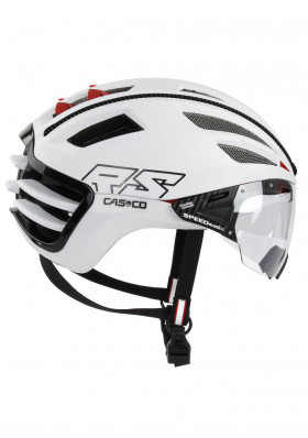 Cyklistická helma Casco SPEEDairo 2 RS White /incl.Vautron visor/