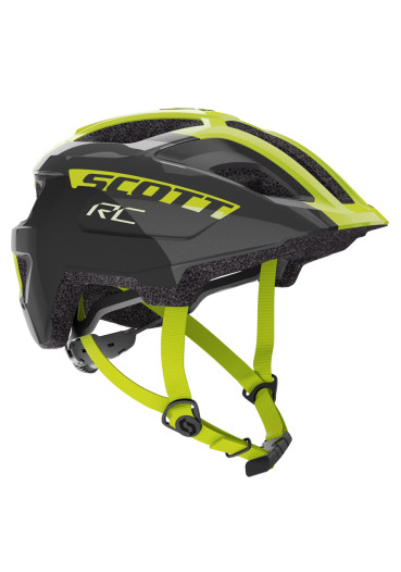 detail Dětská cyklistická helma Scott Helmet Spunto Junior (CE) black/radium