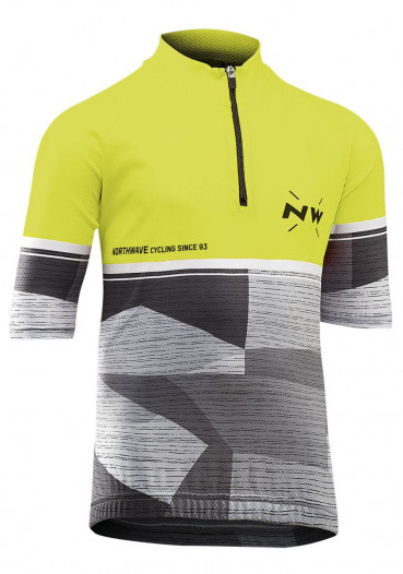 detail Dětský cyklo dres Northwave Origin Junior Jersey Short Sleeves
