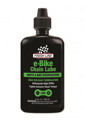 Finish Line E-Bike Chain Lube 4oz/120ml-kapátko