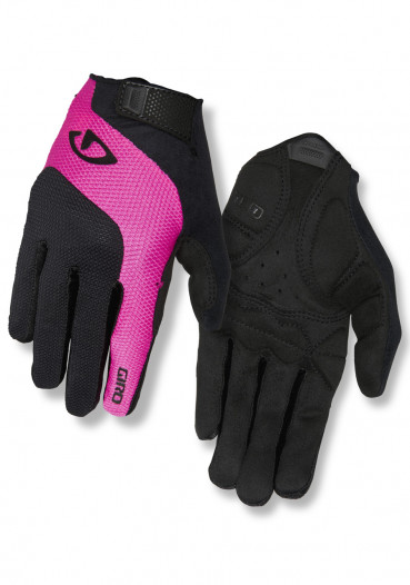 detail Dámské cyklistické rukavice Giro Tessa Lf Black/Pink