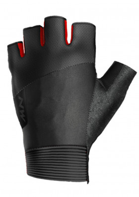 Cyklo rukavice Northwave Extreme Short Fingers Glove Black/Red