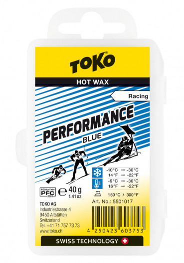 detail Vosk Toko Performance Blue 40g