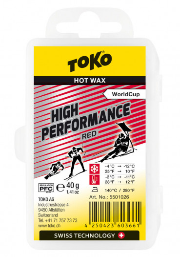 detail Vosk Toko High Performance Red 40g