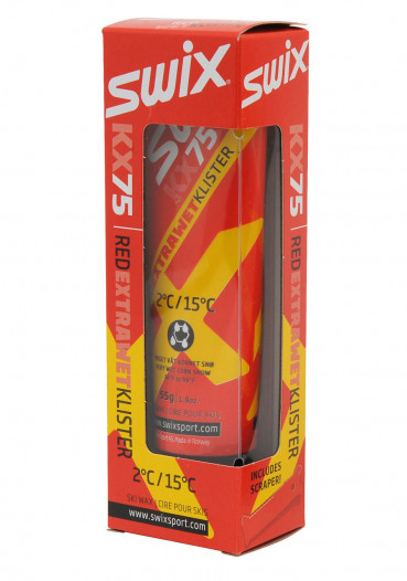 detail Swix KX75 vosk klistr Extra Wet 55g +2°C/+15°C