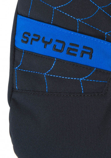 detail Dětské rukavice Spyder Boy's Overweb Mitten Black/Blue
