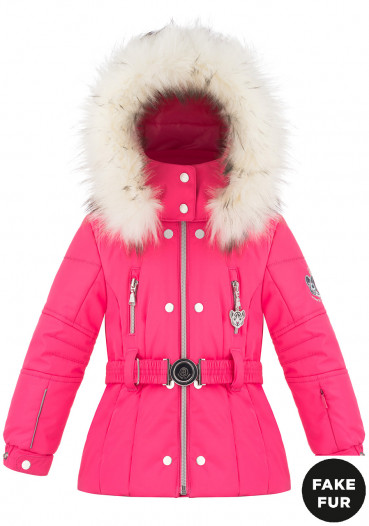 detail Dětská bunda Poivre Blanc W18-1008-BBGL/A Ski Jacket ambrosia pink/18m-3