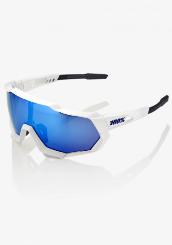 Sportovní brýle 100% Speedtrap Matte White-Hiper Blue