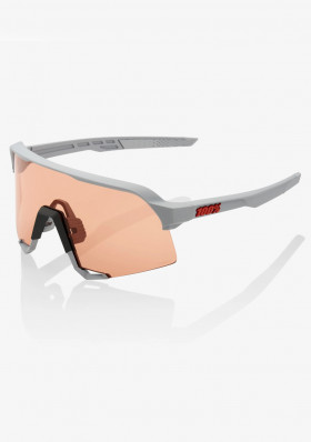 Sluneční brýle 100% S3 - Soft Tact Stone Grey-Hiper Coral Lens