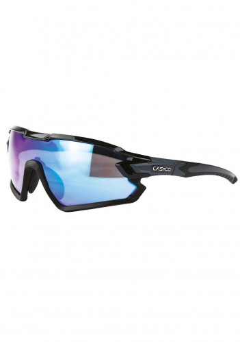 Sportovní brýle Casco SX-34 Carbonic black blue-mirror