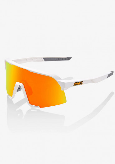 detail Sluneční brýle 100% S3 Soft Tact White-HiPER Red Multilayer Mirror Lens