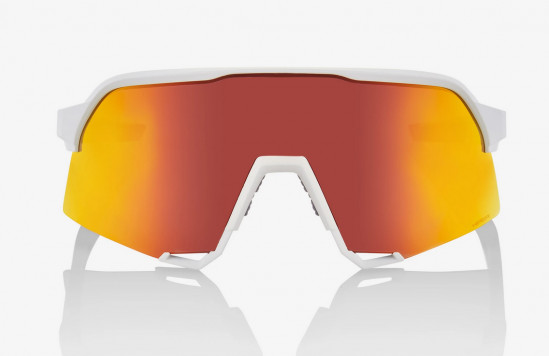 detail Sluneční brýle 100% S3 Soft Tact White-HiPER Red Multilayer Mirror Lens