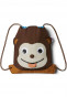 náhled Dětský vak Affenzahn Kids Sportsbag Monkey - brown