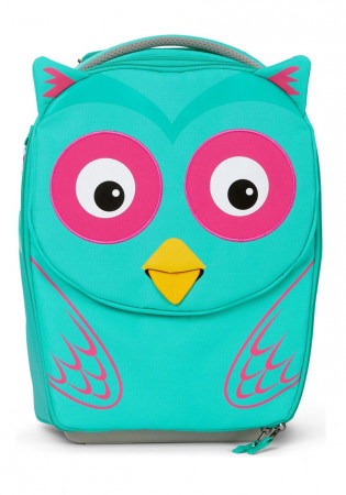 detail Dětský kufr Affenzahn Suitcase Olivia Owl - Turquoise