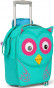 náhled Dětský kufr Affenzahn Suitcase Olivia Owl - Turquoise